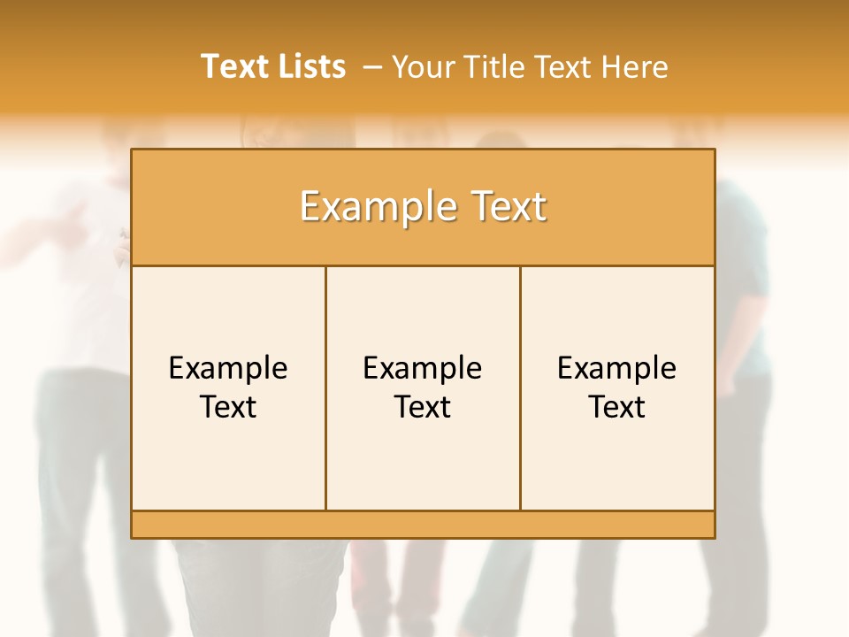 Joy Background Horizontal PowerPoint Template