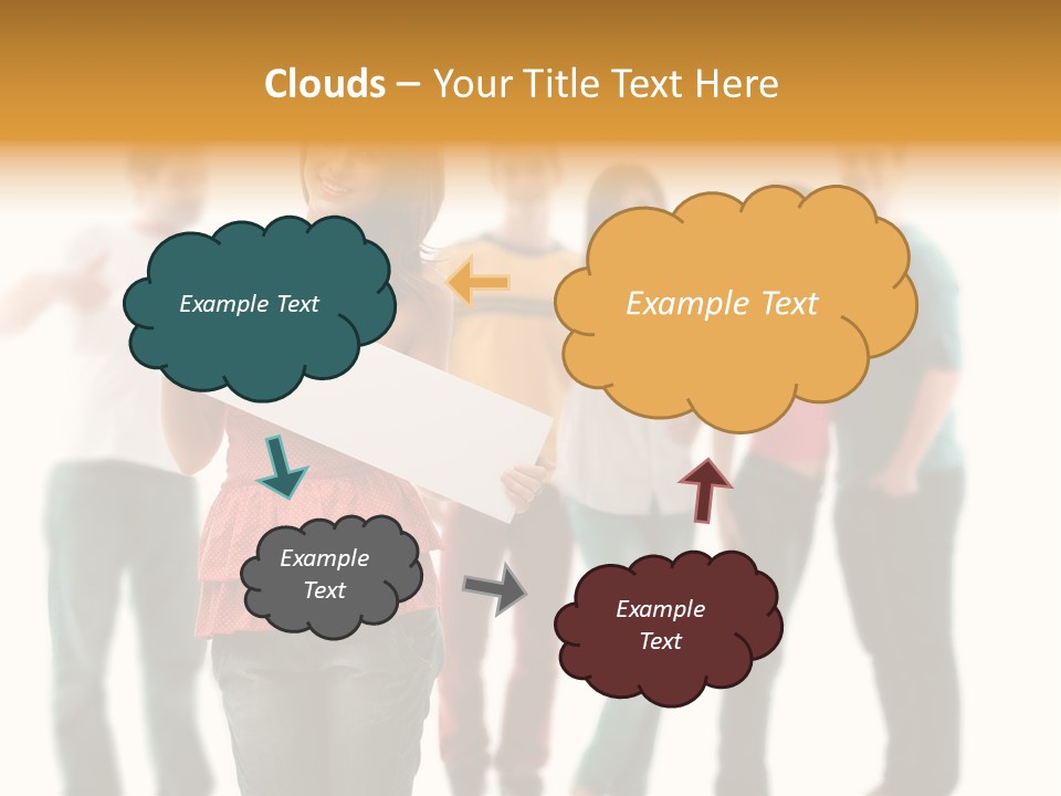 Joy Background Horizontal PowerPoint Template