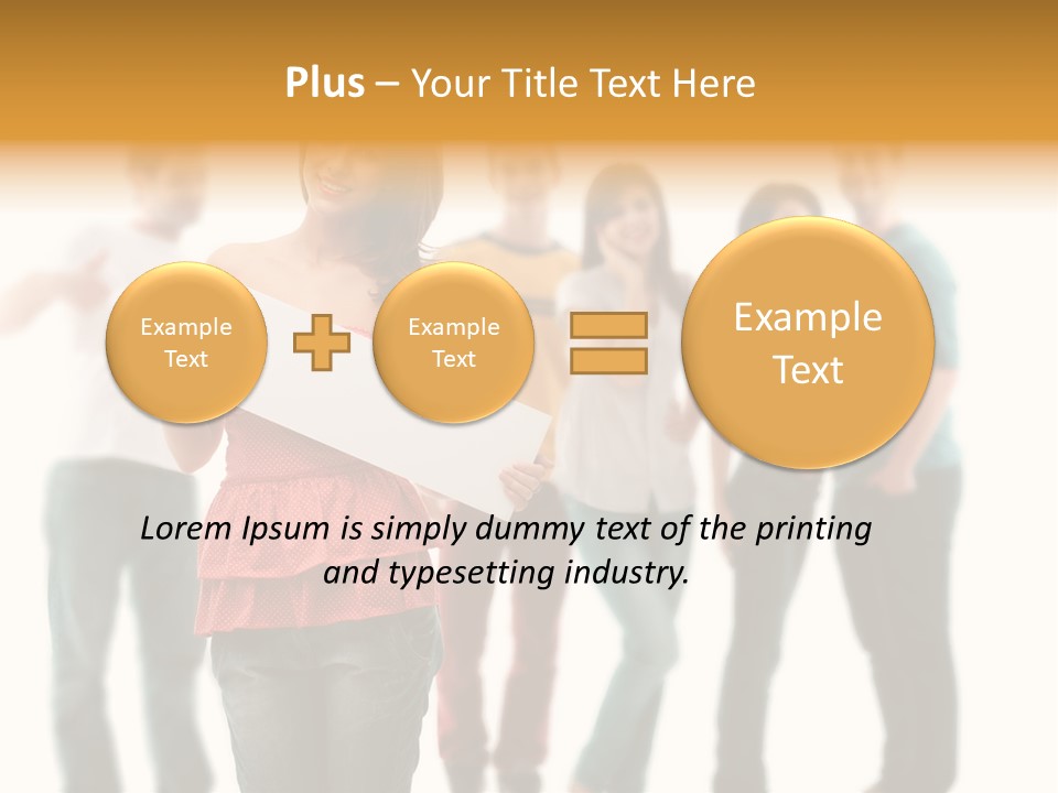Joy Background Horizontal PowerPoint Template