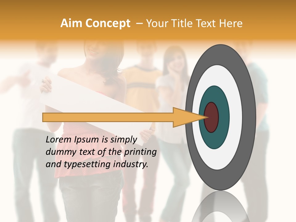 Joy Background Horizontal PowerPoint Template