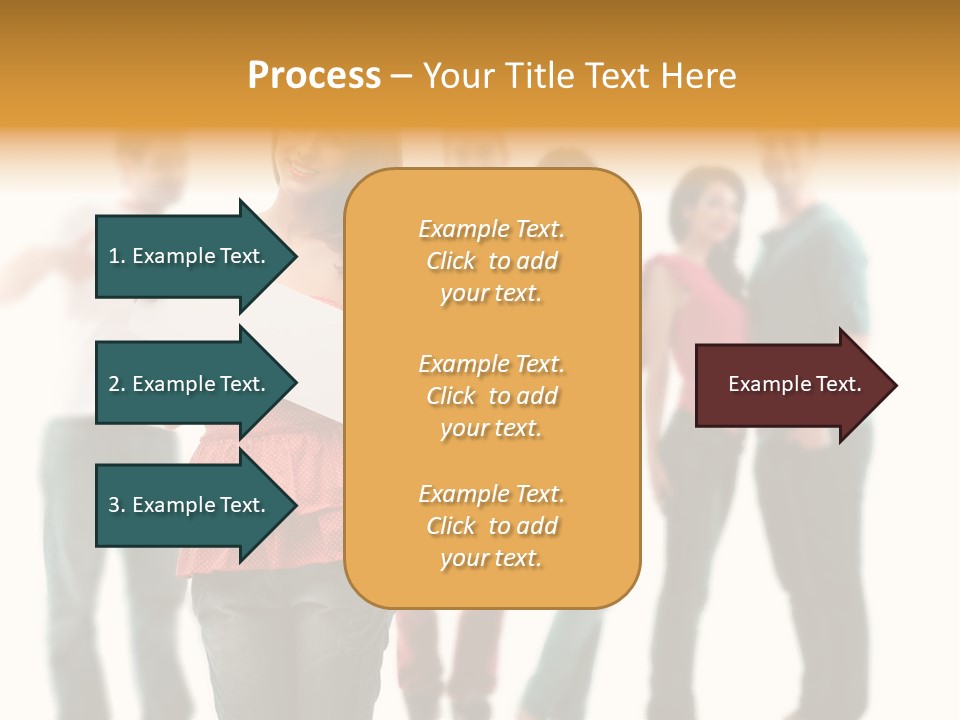 Joy Background Horizontal PowerPoint Template