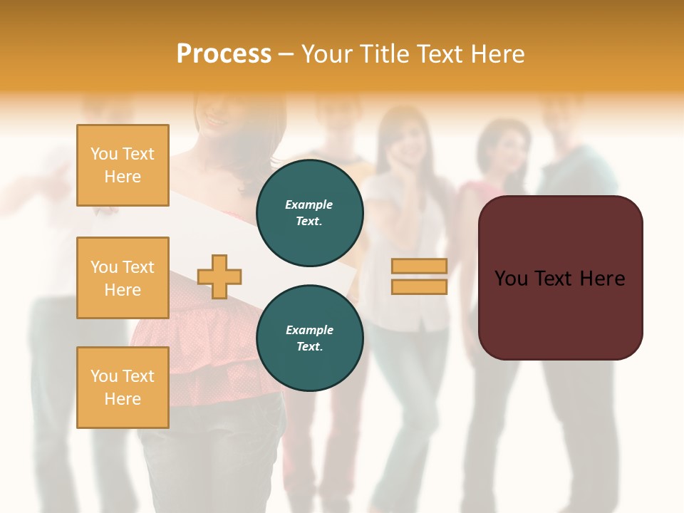 Joy Background Horizontal PowerPoint Template