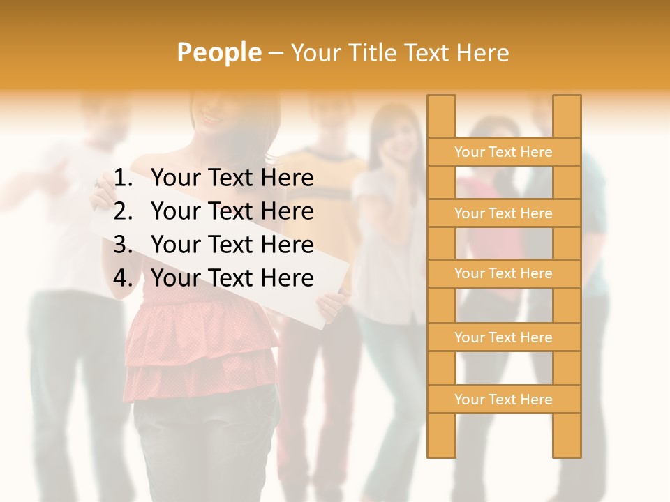 Joy Background Horizontal PowerPoint Template