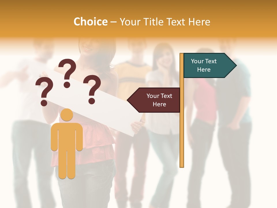 Joy Background Horizontal PowerPoint Template