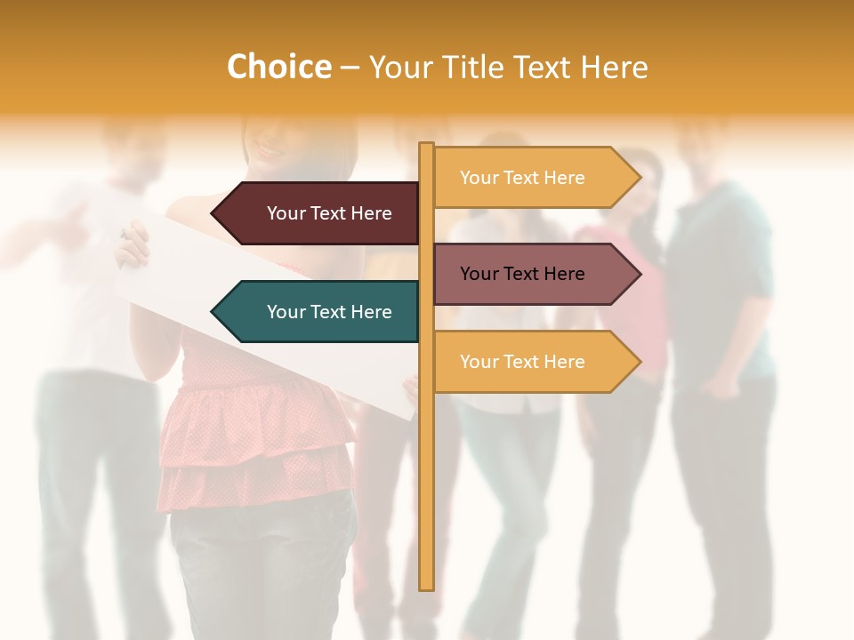 Joy Background Horizontal PowerPoint Template