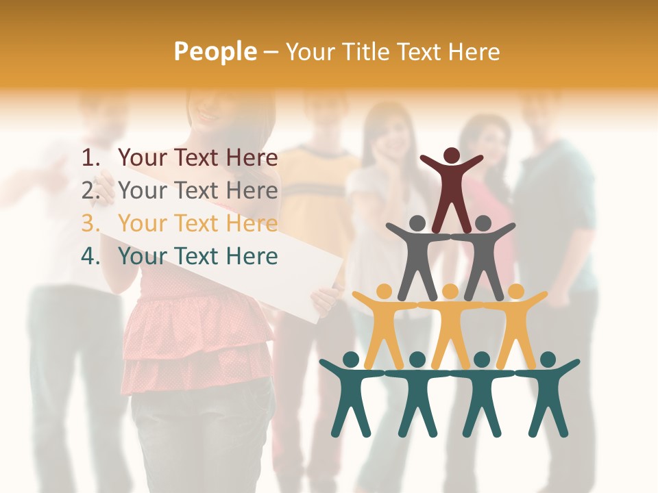 Joy Background Horizontal PowerPoint Template