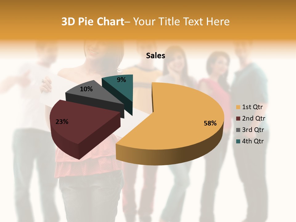 Joy Background Horizontal PowerPoint Template