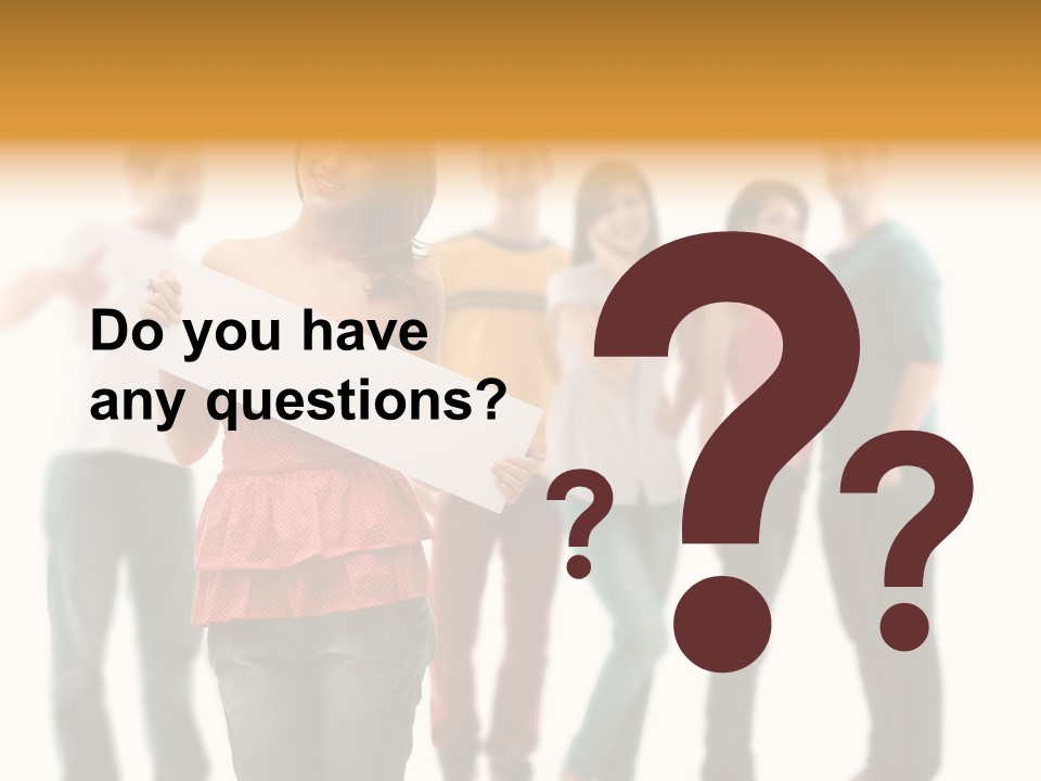 Joy Background Horizontal PowerPoint Template