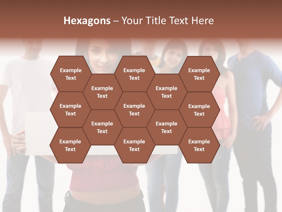 Man Many Young PowerPoint Template