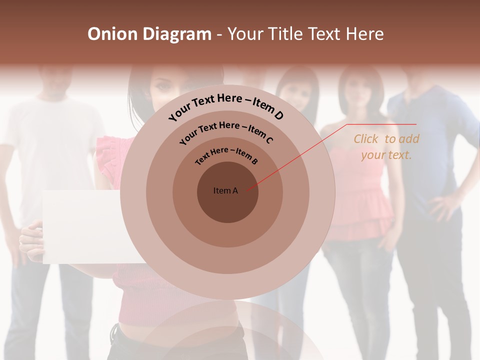 Man Many Young PowerPoint Template