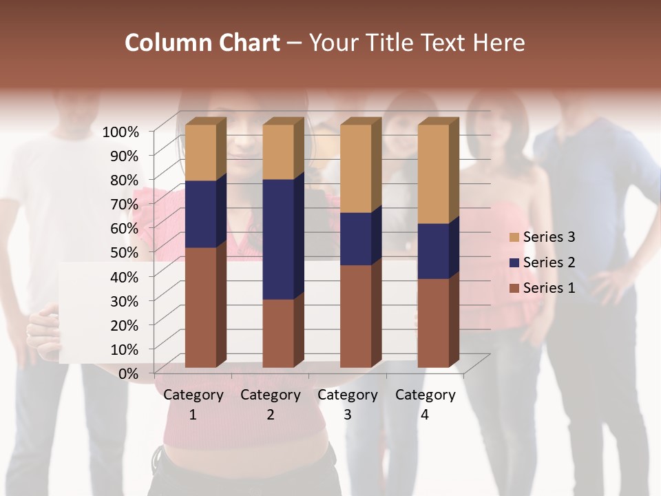 Man Many Young PowerPoint Template