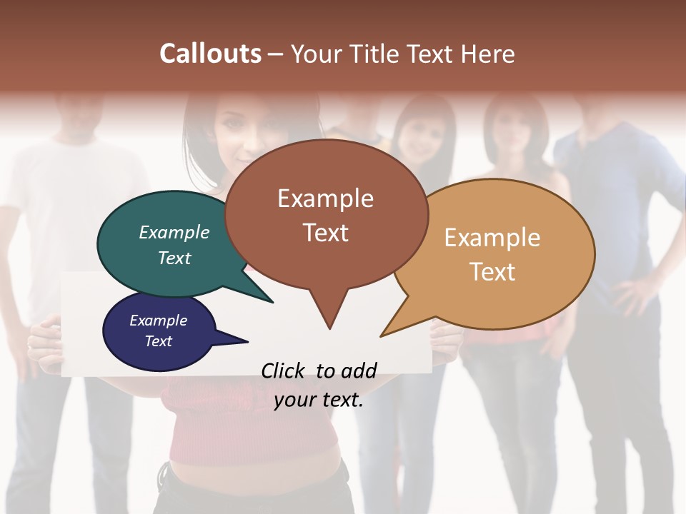 Man Many Young PowerPoint Template