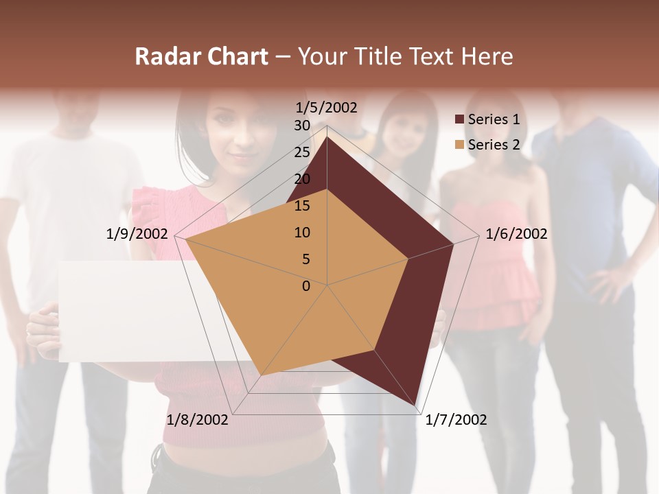Man Many Young PowerPoint Template