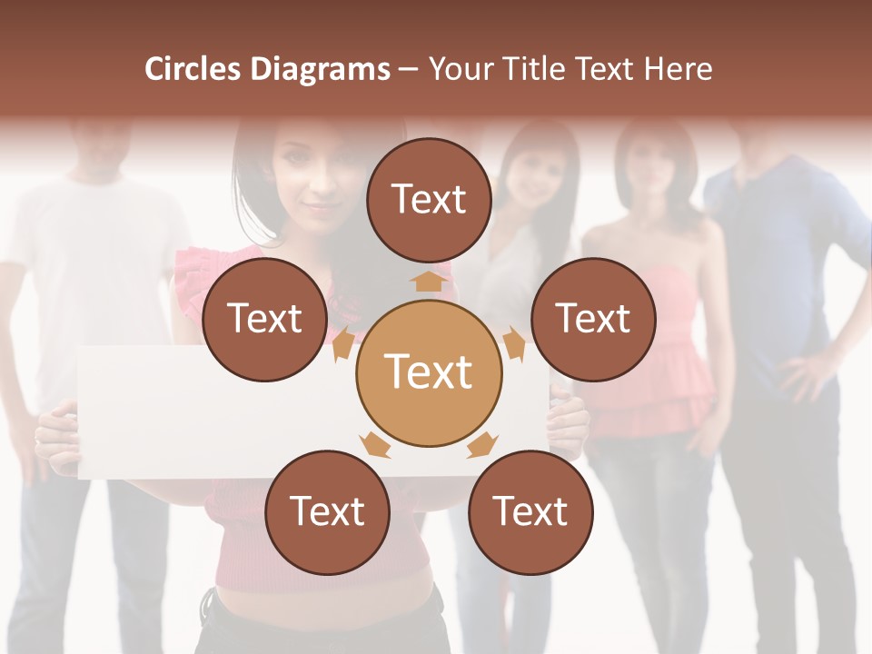 Man Many Young PowerPoint Template