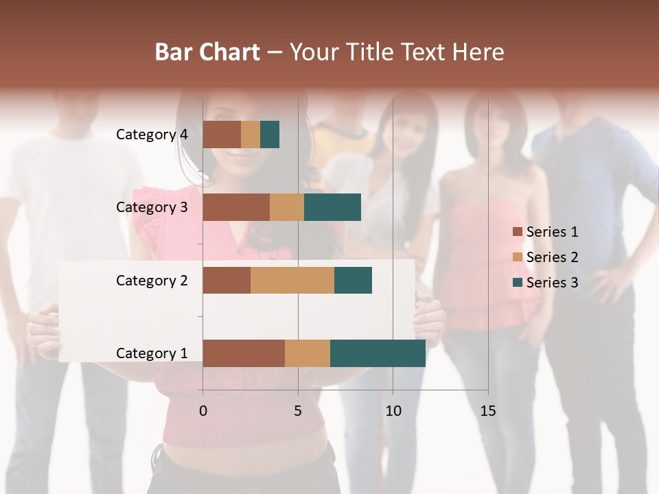 Man Many Young PowerPoint Template