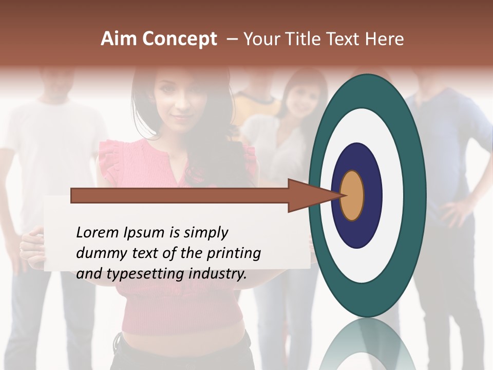 Man Many Young PowerPoint Template