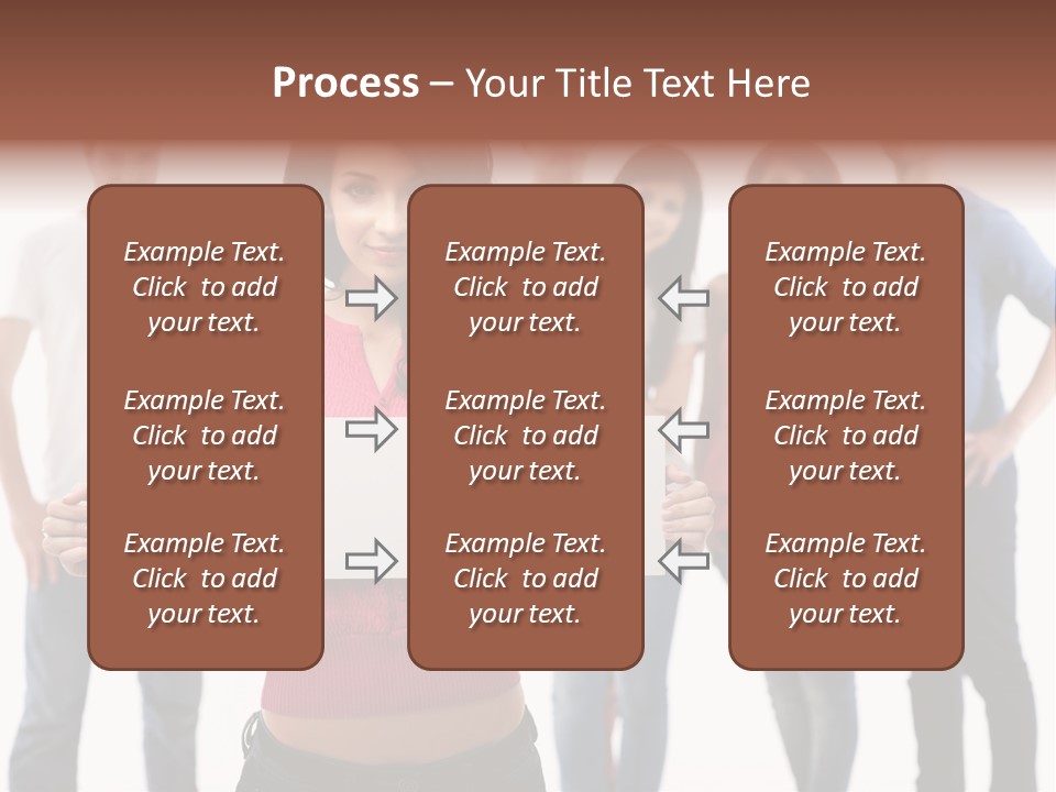 Man Many Young PowerPoint Template