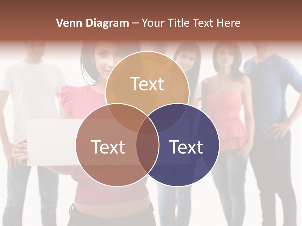 Man Many Young PowerPoint Template