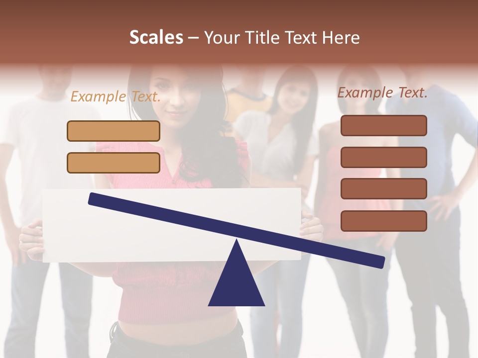 Man Many Young PowerPoint Template