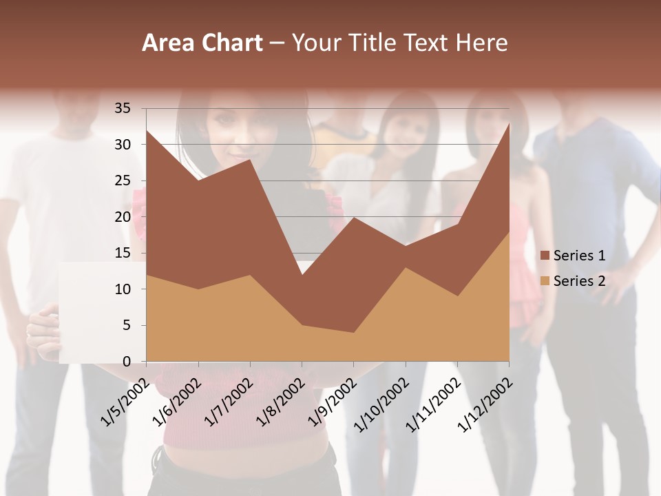 Man Many Young PowerPoint Template
