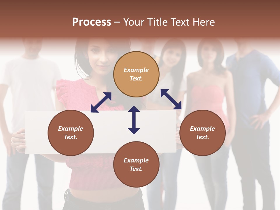 Man Many Young PowerPoint Template