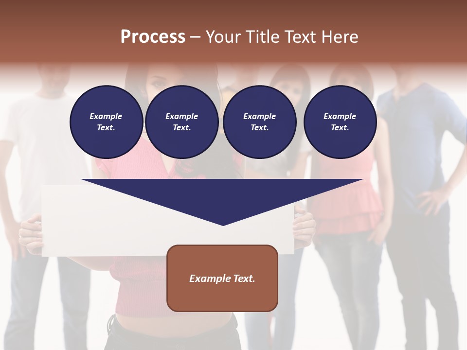 Man Many Young PowerPoint Template