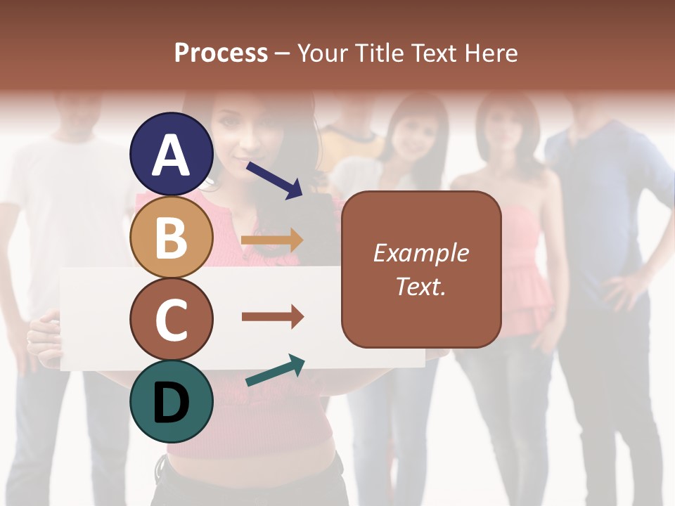 Man Many Young PowerPoint Template