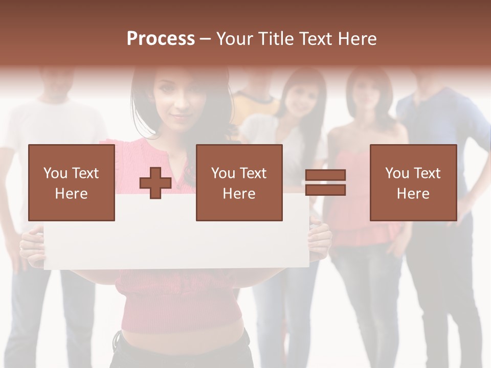 Man Many Young PowerPoint Template