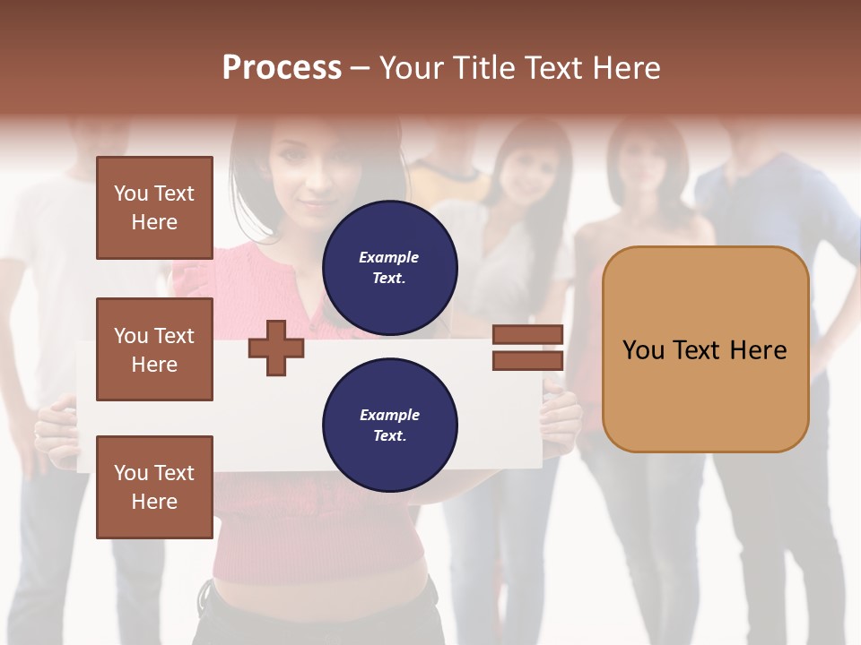 Man Many Young PowerPoint Template
