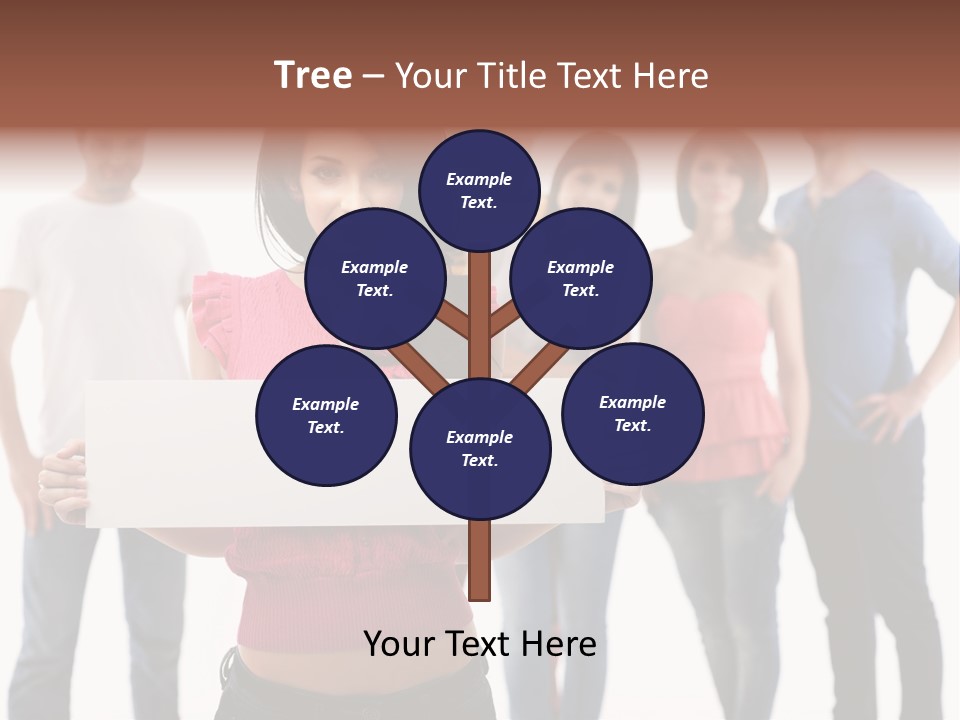 Man Many Young PowerPoint Template