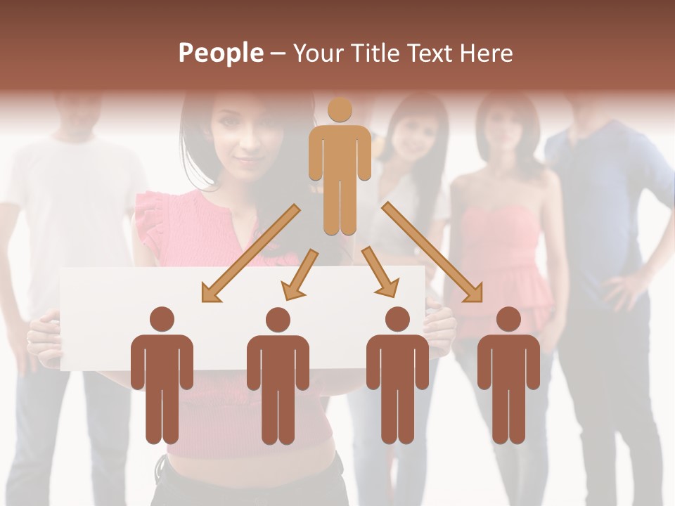 Man Many Young PowerPoint Template