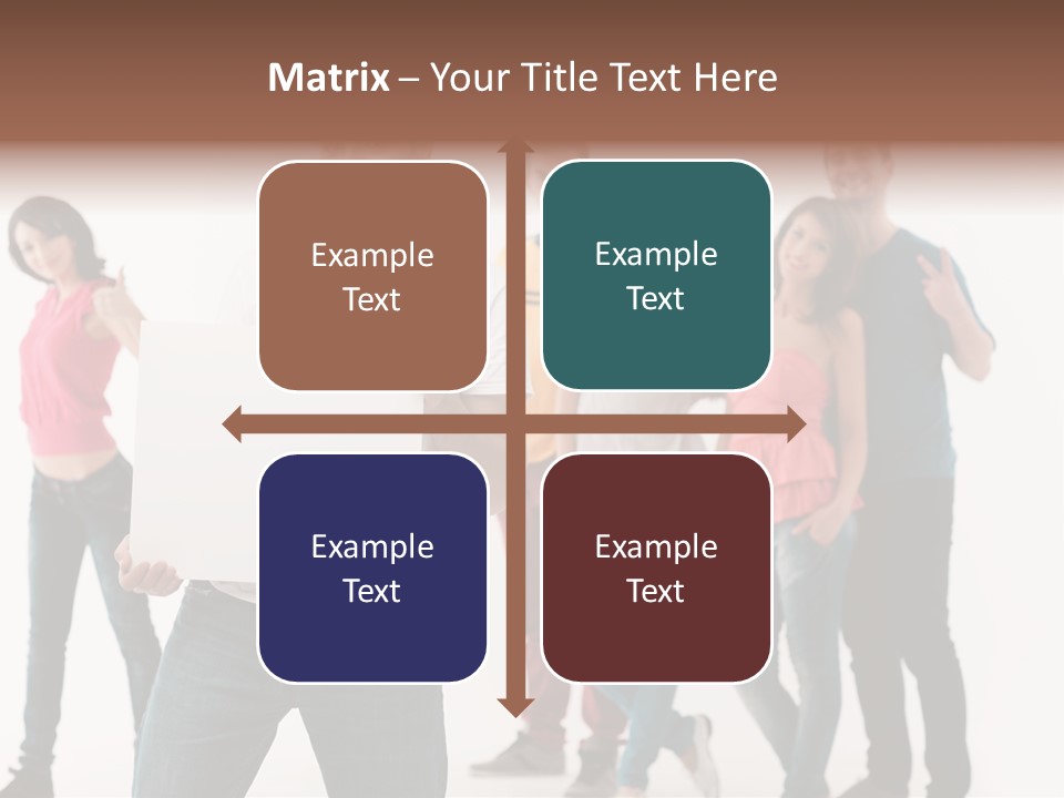 Leadership Casual Good PowerPoint Template