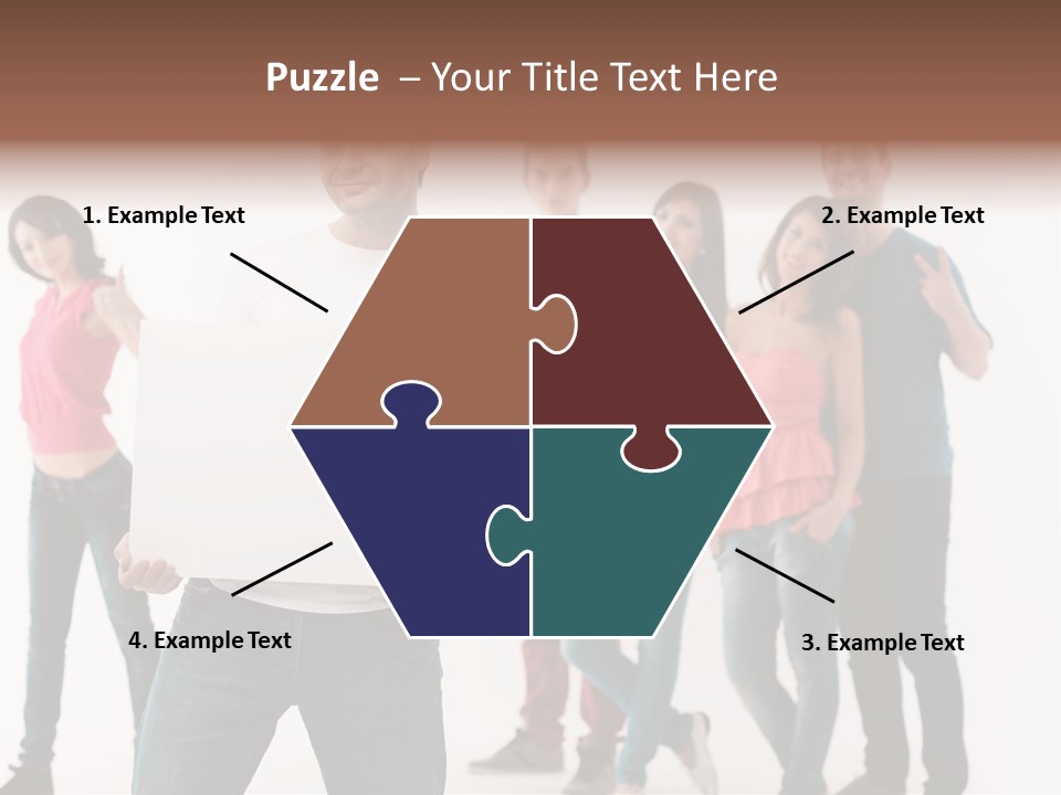 Leadership Casual Good PowerPoint Template