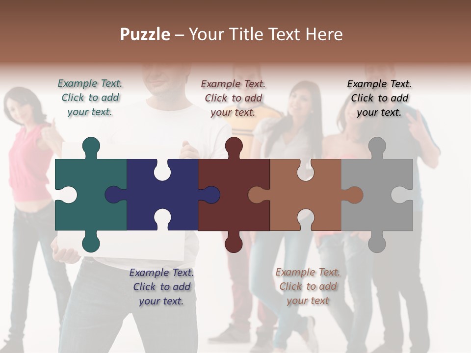 Leadership Casual Good PowerPoint Template