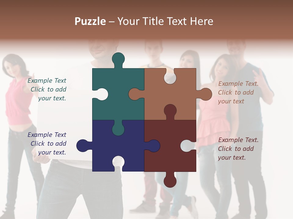 Leadership Casual Good PowerPoint Template