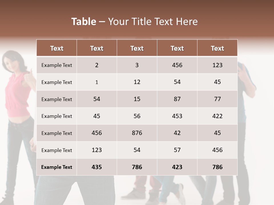 Leadership Casual Good PowerPoint Template
