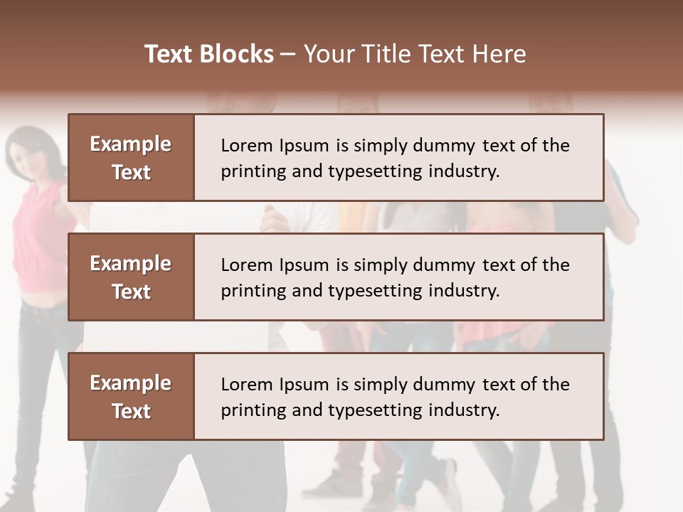 Leadership Casual Good PowerPoint Template