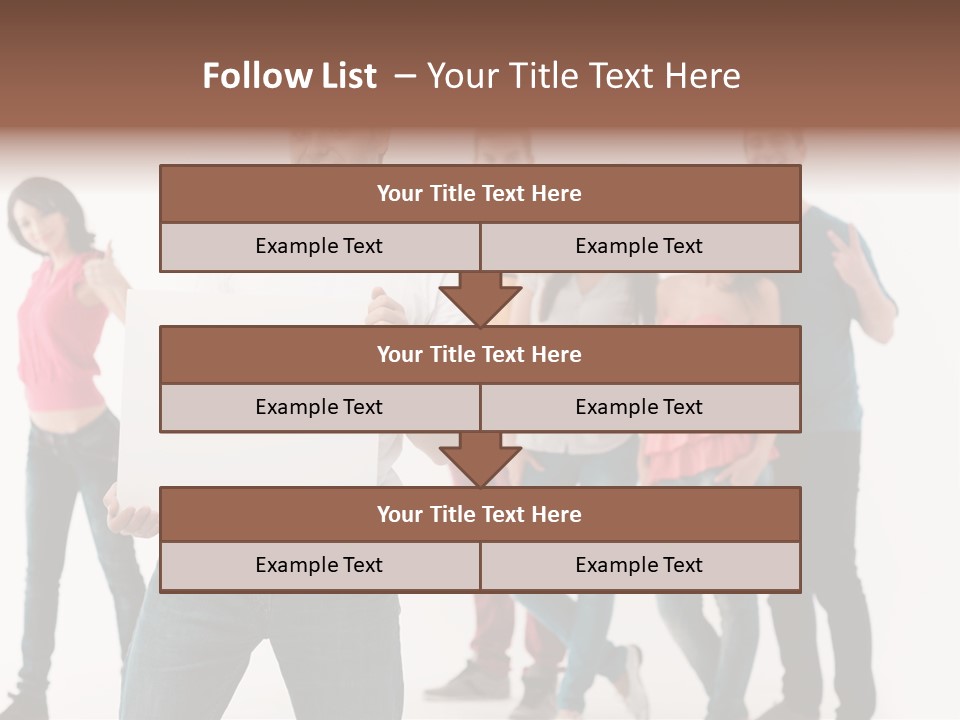 Leadership Casual Good PowerPoint Template