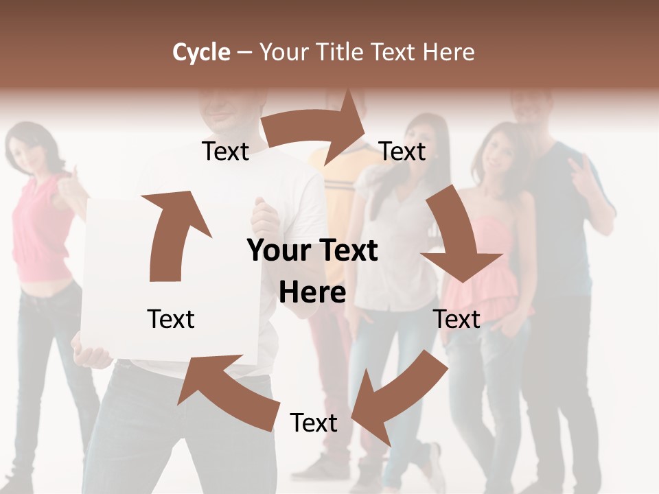 Leadership Casual Good PowerPoint Template