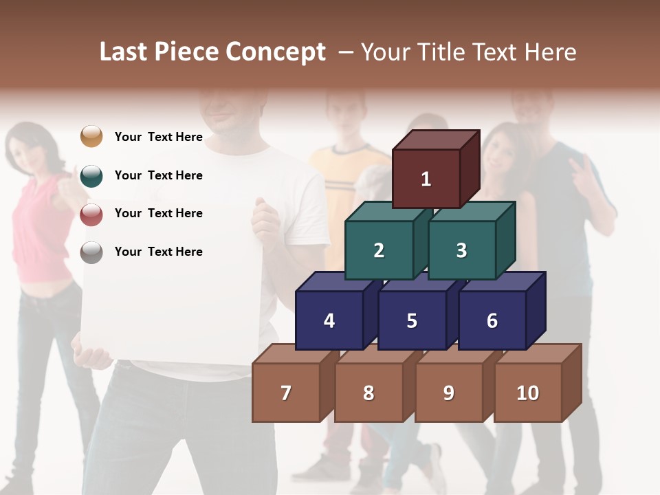 Leadership Casual Good PowerPoint Template