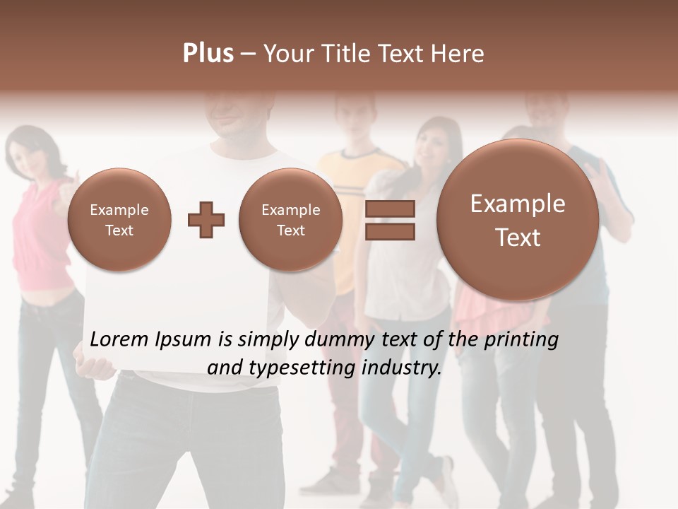 Leadership Casual Good PowerPoint Template