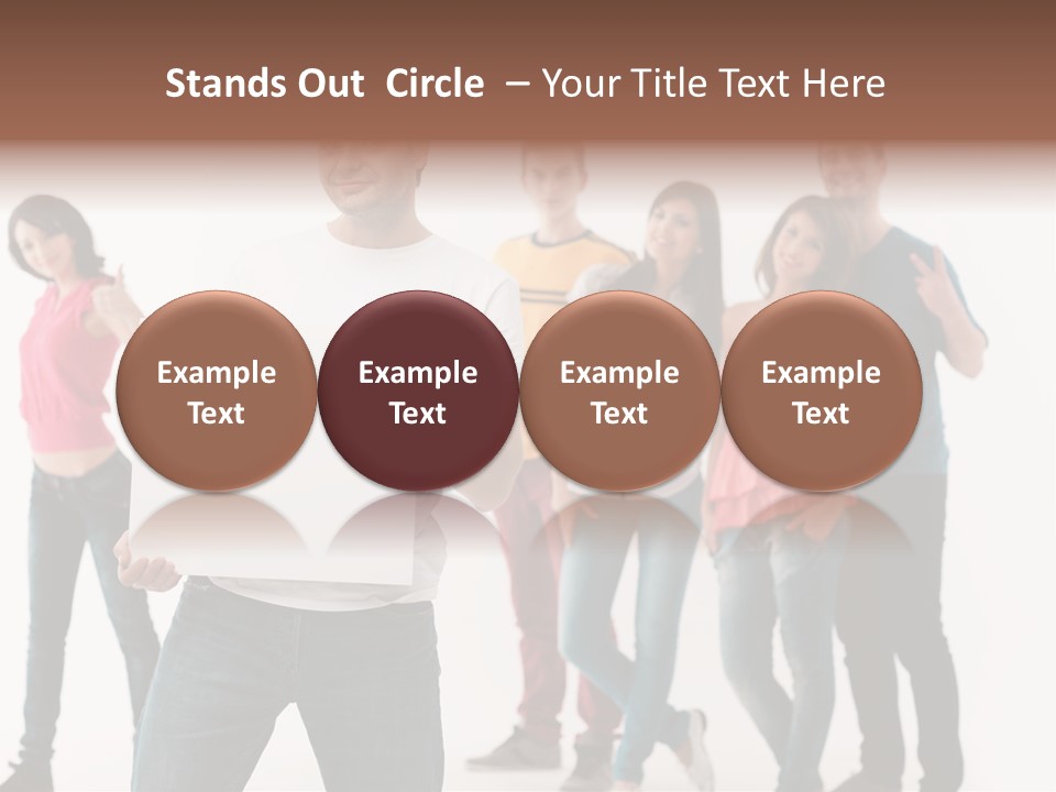 Leadership Casual Good PowerPoint Template