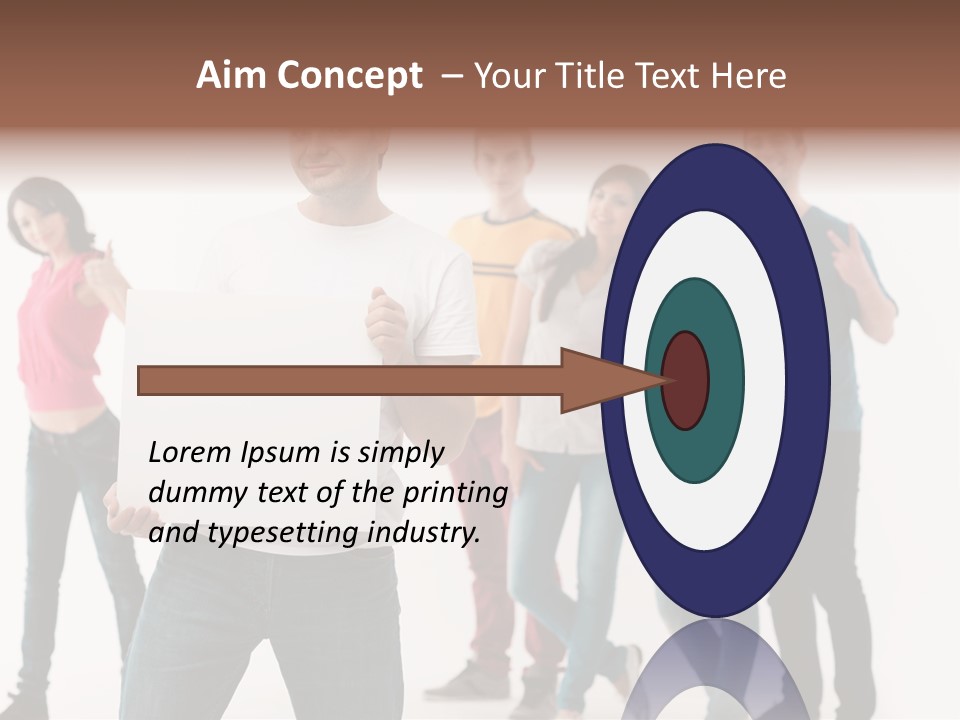 Leadership Casual Good PowerPoint Template