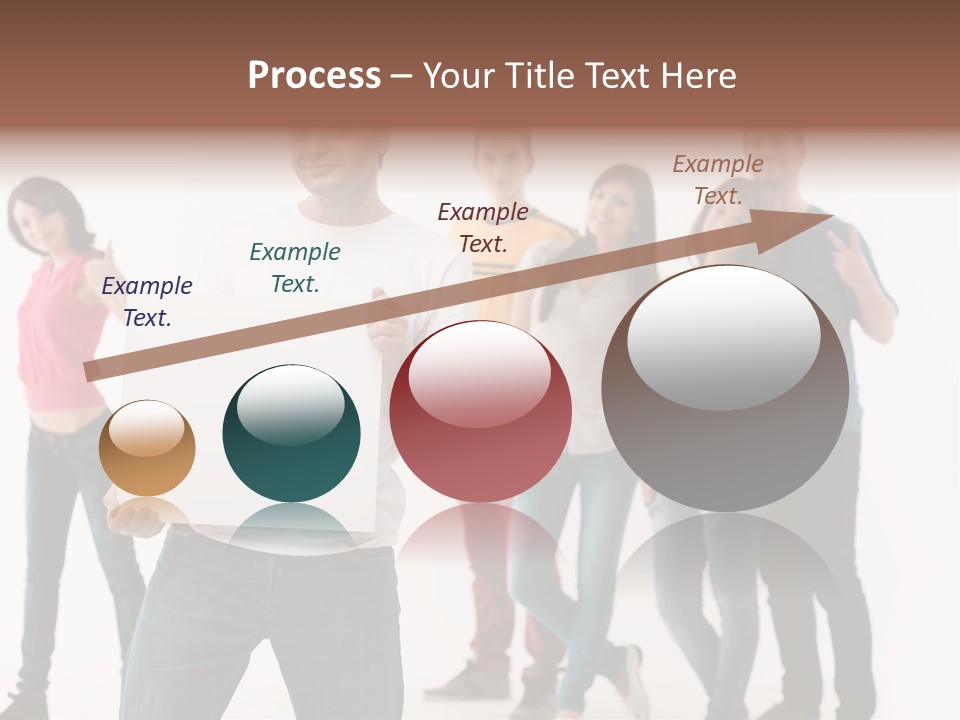 Leadership Casual Good PowerPoint Template