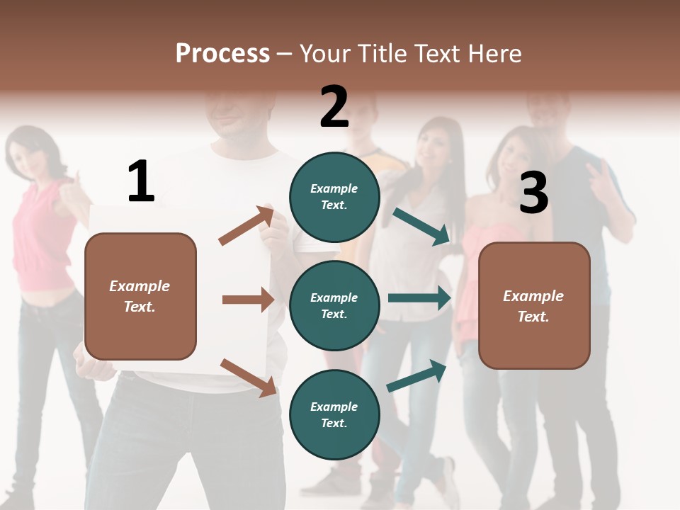 Leadership Casual Good PowerPoint Template