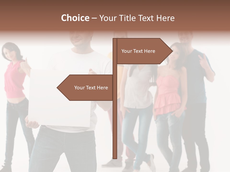 Leadership Casual Good PowerPoint Template