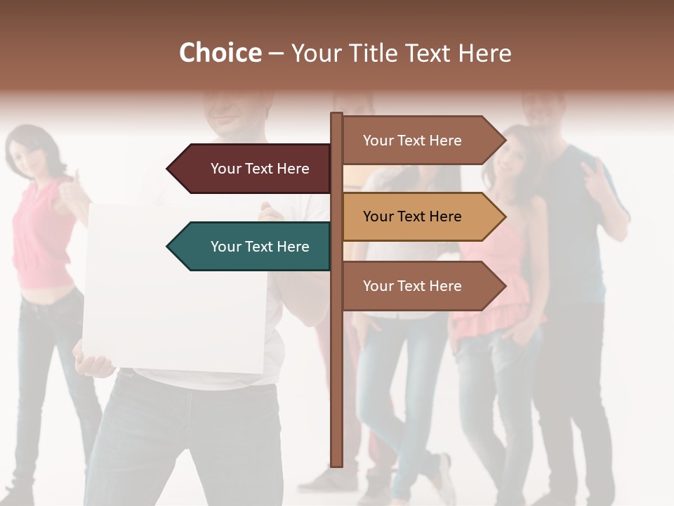 Leadership Casual Good PowerPoint Template
