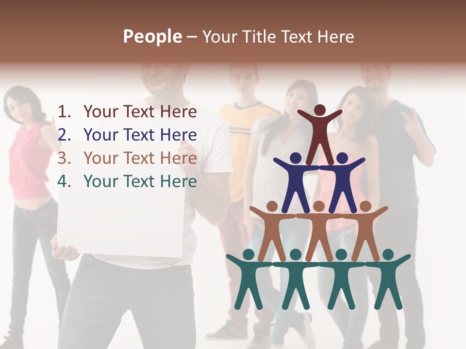 Leadership Casual Good PowerPoint Template