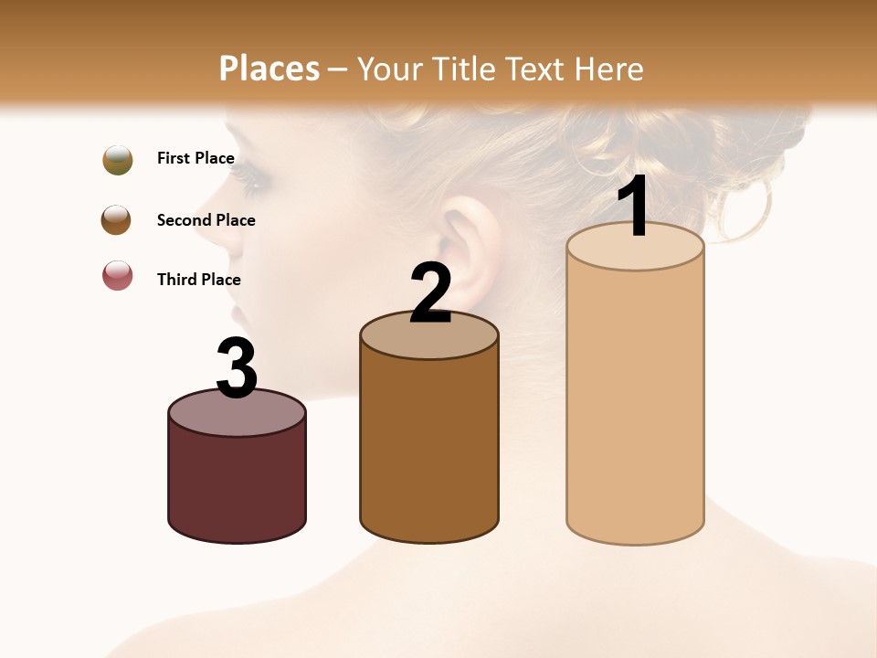 Sexy  Hairdo PowerPoint Template