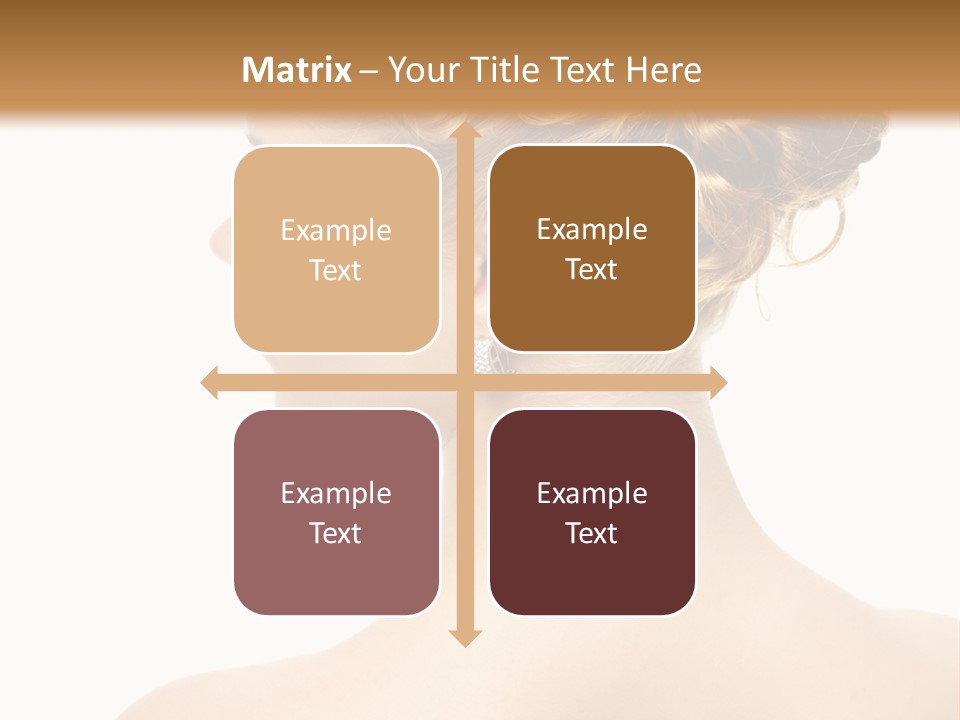 Sexy  Hairdo PowerPoint Template